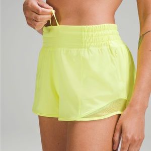 Electric yellow HR Hotty Hot shorts!!